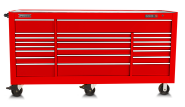 Proto® 550S 88" Workstation - 22 Drawer, Gloss Red - Best Tool & Supply