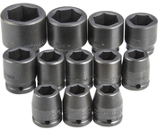 Proto® 3/4" Drive 26 Piece Metric Impact Socket Set - 12 Point - Best Tool & Supply