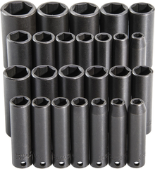 Proto® 3/8" Drive 25 Piece  Deep Impact Socket Set - 6 Point - Best Tool & Supply