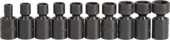 Proto® 3/8" Drive 10 Piece Metric Universal Impact Socket Set - 6 Point - Best Tool & Supply