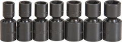 Proto® 1/2" Drive 7 Piece Metric Universal Impact Socket Set - 6 Point - Best Tool & Supply