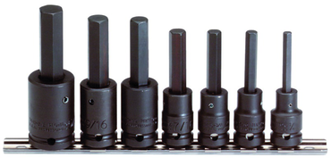 Proto® 1/2" Drive 7 Piece Hex Bit Impact Socket Set - Best Tool & Supply