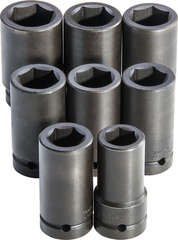 Proto® 1" Drive 8 Piece Deep Metric Impact Socket Set - 6 Point - Best Tool & Supply