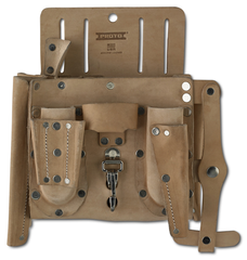 Proto® Leather Extra Capacity 14-Pocket Electrician's Pouch - Best Tool & Supply
