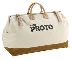 Proto® Extra Heavy Duty Polyester Leather Reinforced Tool Bag - 24" - Best Tool & Supply