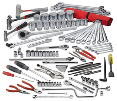 Proto® 92 Piece Heavy Equipment Set With Top Chest J442715-6RD-D - Best Tool & Supply