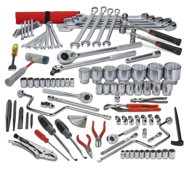 Proto® 99 Piece Metric Heavy Equipment Set With Top Chest J442719-8RD - Best Tool & Supply