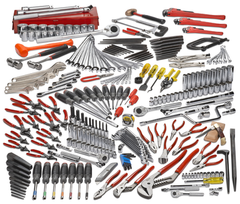 Proto® 248 Piece Metric Intermediate Set With Roller Cabinet J442742-8RD - Best Tool & Supply