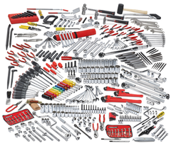 Proto® 411 Piece Advanced Maintenance Tool Set With Roller Cabinet J442735-7RD and Top Chest J442719-10RD-D - Best Tool & Supply