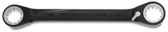 Proto® Black Chrome Double Box Reversible Ratcheting Wrench 5/8" x 11/16" - Spline - Best Tool & Supply