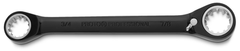 Proto® Black Chrome Double Box Reversible Ratcheting Wrench 3/4" x 7/8" - Spline - Best Tool & Supply