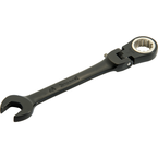 Proto® Black Chrome Combination Locking Flex-Head Ratcheting Wrench 1/2" - Spline - Best Tool & Supply