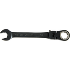 Proto® Black Chrome Combination Locking Flex-Head Ratcheting Wrench 11 mm - Spline - Best Tool & Supply