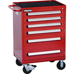 Proto® 460 Series Roller Cabinet - 6 Drawer, Red - Best Tool & Supply