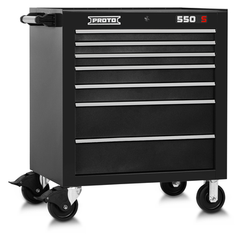 Proto® 550S 34" Roller Cabinet - 7 Drawer, Dual Black - Best Tool & Supply