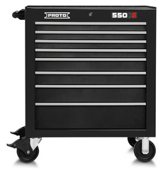 Proto® 550S 34" Roller Cabinet - 8 Drawer, Dual Black - Best Tool & Supply