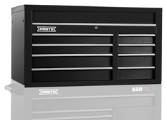 Proto® 550S 50" Top Chest - 8 Drawer, Dual Black - Best Tool & Supply