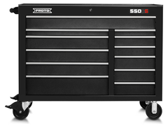 Proto® 550S 50" Workstation - 12 Drawer, Dual Black - Best Tool & Supply
