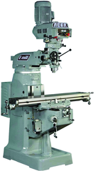 Electronic Variable Speed Vertical Mill UL - R-8 Spindle - 9 x 49'' Table Size - 3HP - 3PH - 440V Motor - Best Tool & Supply