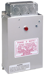 Heavy Duty Static Phase Converter - #PAM-100HD; 1/3 to 3/4HP - Best Tool & Supply