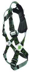 Miller Revolution Harness w/Dualtech Webbing; Quick Connect Chest & Leg Straps; Cam Buckles;ErgoArmor Back Shield & Stand Up Back D-Ring - Best Tool & Supply