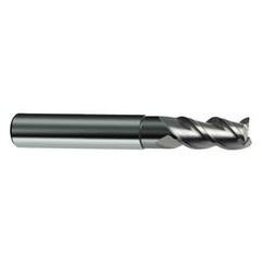 8mm Dia. - 63mm OAL - 3 FL Variable Helix Bright Carbide End Mill - Best Tool & Supply