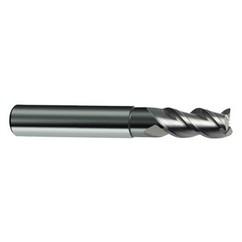 10mm Dia. - 72mm OAL - 3 FL Variable Helix Bright Carbide End Mill - Best Tool & Supply