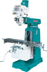 Vertical Mill - ISO40 Spindle - 10 x 54'' Table Size - 5HP Motor - Best Tool & Supply