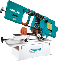 Horizontal Mitre Bandsaw - #MS1218VS; 12'' Capacity; 2HP, 3PH, 230/460V Motor - Best Tool & Supply