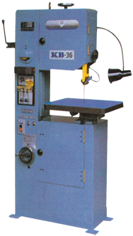 Vertical Bandsaw - #KB361; 8 x 14'' Capacity; 1HP, 1PH, 115V Motor - Best Tool & Supply