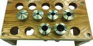 R8 Round Collet Set - 1/8 to 3/4 x 8ths - Best Tool & Supply