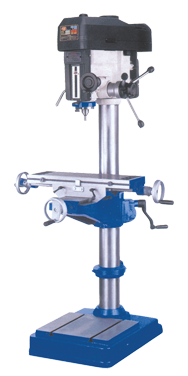 Cross Table Floor Model Drill Press - Model Number RF400HCR8 - 16'' Swing; 1-1/2HP, 3PH, 220/440V Motor - Best Tool & Supply