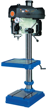 Square Table Floor Model Drill Press - Model Number RF400HSR8 - 16'' Swing; 1-1/2HP, 3PH, 220/440V Motor - Best Tool & Supply