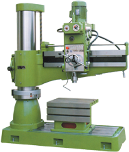 Radial Drill Press - #TPR1230 - 48-1/2'' Swing; 2HP, 3PH, 220V Motor - Best Tool & Supply