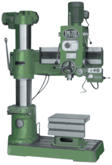 Radial Drill Press - #TPR720A - 29-1/2'' Swing; 2HP, 3PH, 220V Motor - Best Tool & Supply