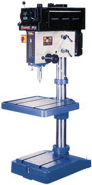 RF400V Variable Speed Floor Model Drill Press - 20'' Swing; 2HP, 3PH, 220V Motor - Best Tool & Supply