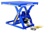 Electric Hydraulic Scissor Lift Table - Platform Size 48 x 48 - 2HP, 460V, 3 phase, 60 Hz totally enclosed motor - Best Tool & Supply
