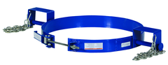 Blue Tilting Drum Ring - 55 Gallon - 1200 Lifting Capacity - Best Tool & Supply