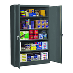 48"W x 24"D x 78"H Storage Cabinet w/400 Lb Capacity per Shelf for Lots of Heavy Duty Storage - Knocked-Down - Best Tool & Supply