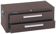 2-Drawer Add-On Base - Model No.2602B Brown 11.75H x 12.5D x 26.63''W - Best Tool & Supply