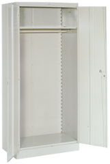 36 x 24 x 78'' (Dove Gray or Putty) - Wardrobe Cabinet - Best Tool & Supply