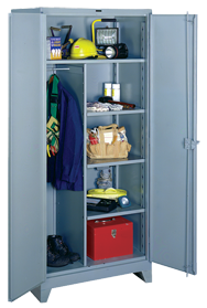 36 x 24 x 78'' (Dove Gray or Putty) - Full Height Storage Cabinet - Best Tool & Supply