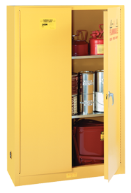 Flammable Liqiuds Storage Cabinet - #5444N 43 x 18 x 65'' (3 Shelves) - Best Tool & Supply