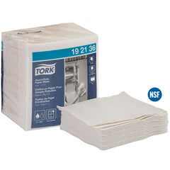 Heavy Duty Paper DRC White- 1/4 Fold Poly Pack - Best Tool & Supply