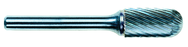 6mm EdgeHog Cylindrical Radius End Carbide Bur SC-1L6M-F Fine 152mm Shk Lgth - Best Tool & Supply