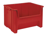 19 x 15-1/4 x 12'' - Red Stak-N-Store Bin - Best Tool & Supply