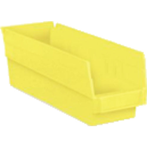 4 1/8″ × 11 5/8″ × 4″ - Yellow Economy Shelf Bin - Best Tool & Supply