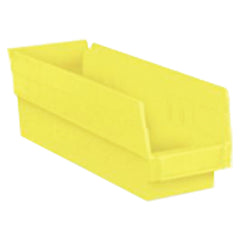 4 1/8″ × 23 5/8″ × 4″ - Yellow Economy Shelf Bin - Best Tool & Supply