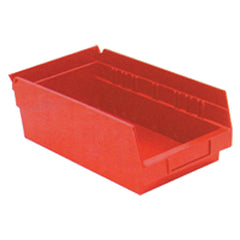 6 5/8″ × 11 5/8″ × 4″ - Red Economy Shelf Bin - Best Tool & Supply