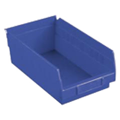 8 3/8″ × 11 5/8″ × 4″ - Blue Economy Shelf Bin - Best Tool & Supply